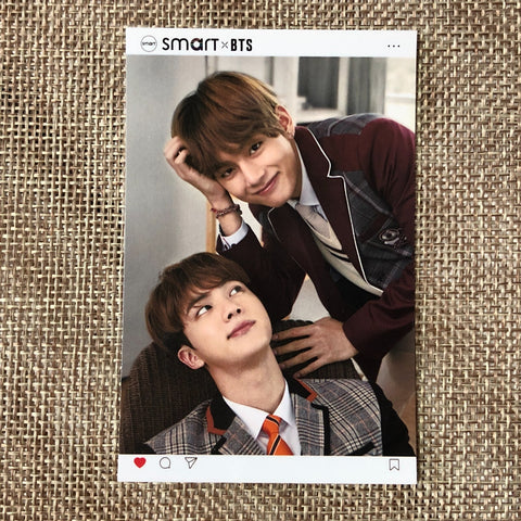 BTS V JIN #2 [ BTS X Smart Uniform ] Official Photocard / New, Rare / Gift