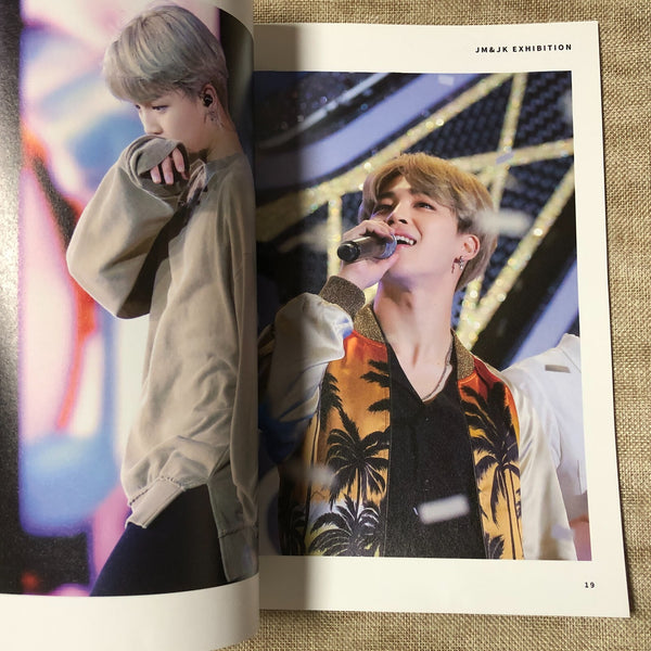 BTS JUNGKOOK JIMIN [ 2017 MESMERIZE Exhibition ] Photobook / New, Rare / Gift