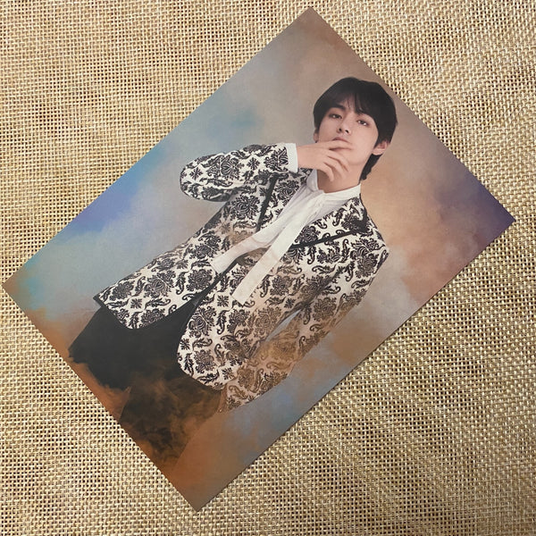 BTS V [VT Cosmetics Sign Message] Official Postcard Photocard / New, Rare / Gift