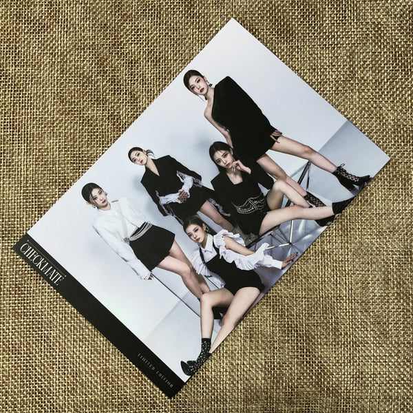 ITZY GROUP [ CHECKMATE ] Official Limited Edition Card Postcard / New / Gift