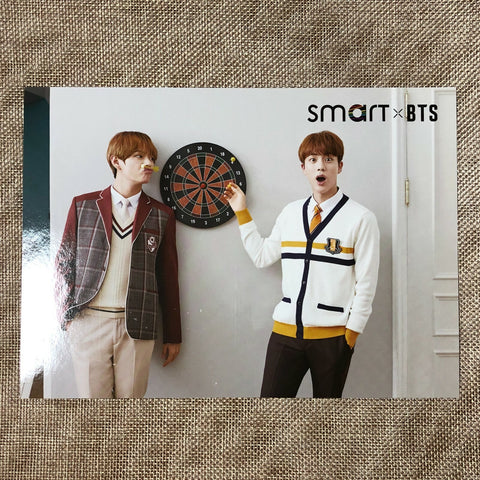 BTS GROUP #3 [BTS X Smart Uniform] Promotional Official Photo / New, Rare / Gift