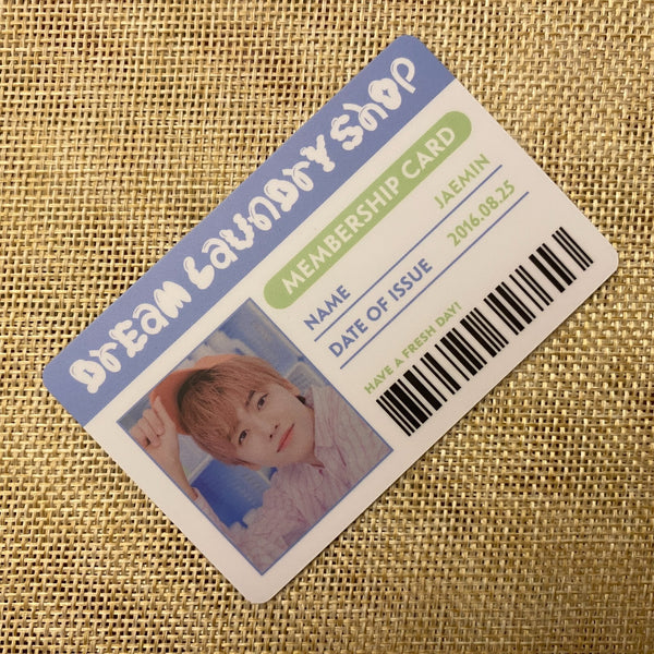 NCT JAEMIN [ DREAM LAUNDRY SHOP MD ] Official Membership Photocard / New / Gift