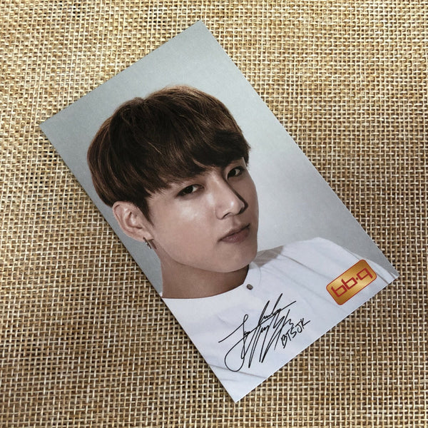 BTS JUNGKOOK #3 [ BBQ ] Official Photocard / New / Gift