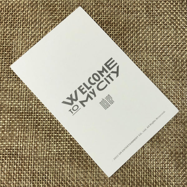 NCT 127 HAECHAN [ WELCOME TO MY CITY ] Official Polaroid Photocard / New / Gift