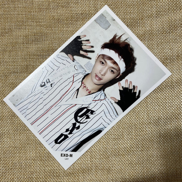 EXO LAY [EXO-M MAMA] Official Postcard Photocard, Live Photo / New, Rare / Gift