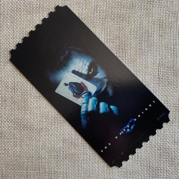 JOKER DARK KNIGHT Movie / Official Photo Ticket Photocard Set / New, Rare / Gift