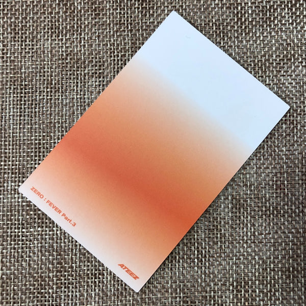 ATEEZ YEOSANG #2 [Zero : Fever Epilogue] Official Photocard, Diary Ver. / Gift