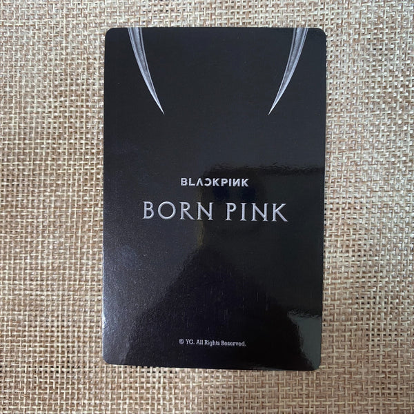 BLACKPINK JISOO #4 [Born Pink] Official Photocard, YG Select POB / New, Rare /+G
