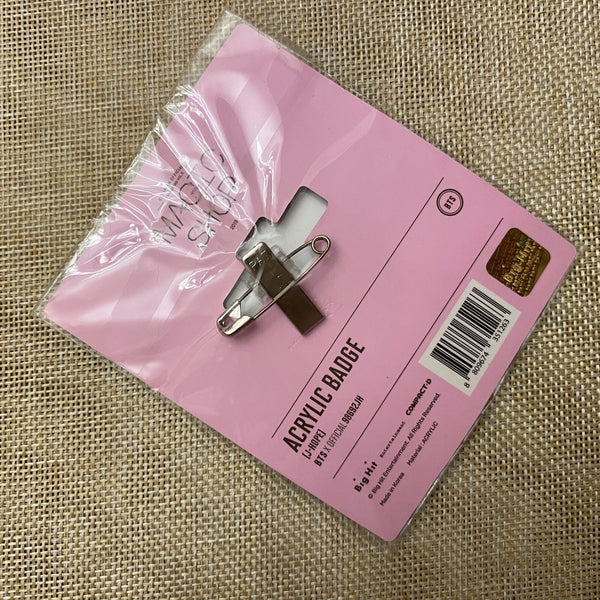 BTS J-HOPE [ MAGIC SHOP ] Acrylic Badge, Official Authentic Goods / New / Gift