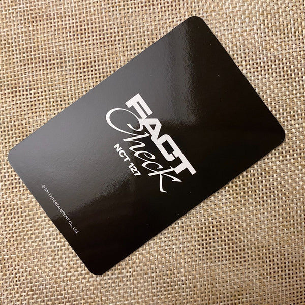 NCT 127 YUTA #2 [Fact Check NEO CITY SEOUL The Unity] Official PC, Lucky Draw