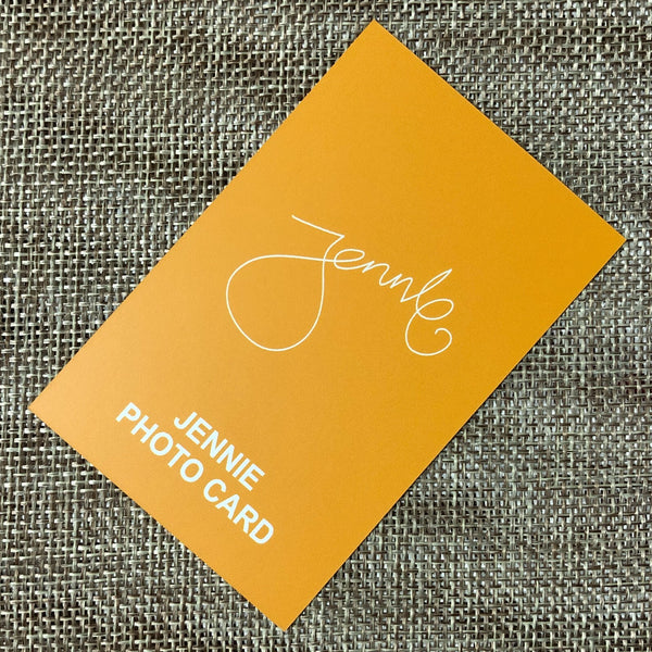 BLACKPINK JENNIE #2 [VITA 500] Official Limited Photocard, YG GOODS / New / Gift
