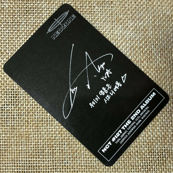 NCT 127 YUTA [ NEO ZONE ] Official Photocard, 2nd Album KIHNO Ver / New / Gift