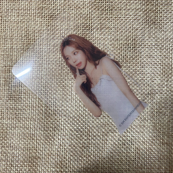 AESPA WINTER [2023 Season's Greetings] Official Transparent Photocard / Gift