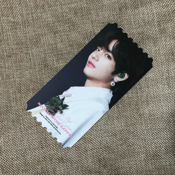 BTS V Taehyug [ Mood For Love Exhibition ] Official Photo Ticket / New,Rare/ GFT