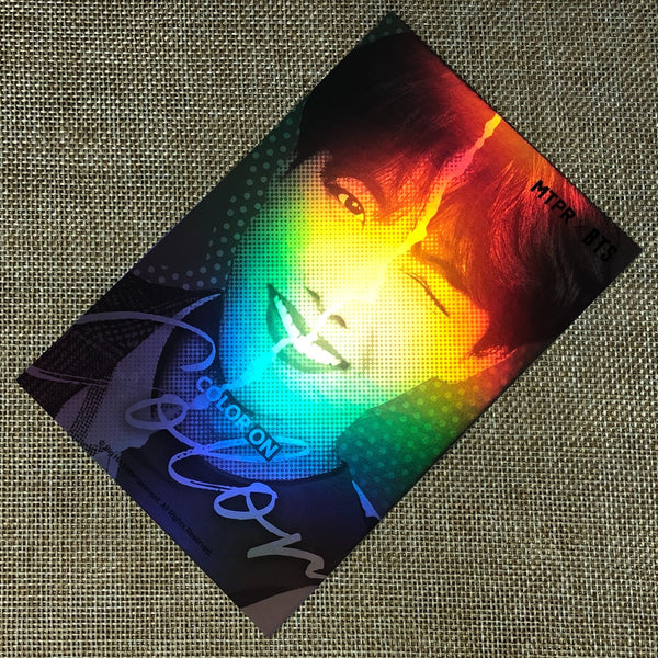 BTS J-HOPE [MTPR Contact Lens] Official Hologram Postcard, Limited / New / Gift