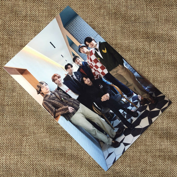 BTS GROUP [ DICON 101 CUSTOM BOOK ] Official Mini Poster Postcard / New / Gift