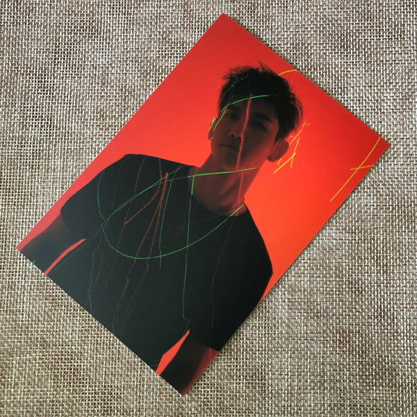 TVXQ MAX CHANGMIN [ CHOCOLATE ] Official Postcard, 1st Mini Album / New / Gift