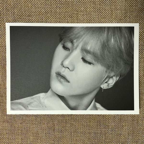 BTS SUGA [The Wings Tour Final] Official Face Photo Collection Set / New / Gift