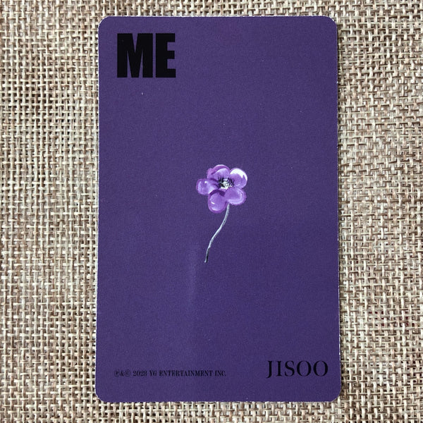 BLACKPINK JISOO [ ME ] Official Photocard, Solo 1st Single Tag Ver / New / Gift