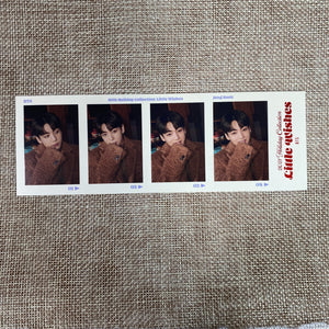 BTS JUNGKOOK [ 2021 Holiday Little Wishes ] Official 4 cut photocard /New /GFT