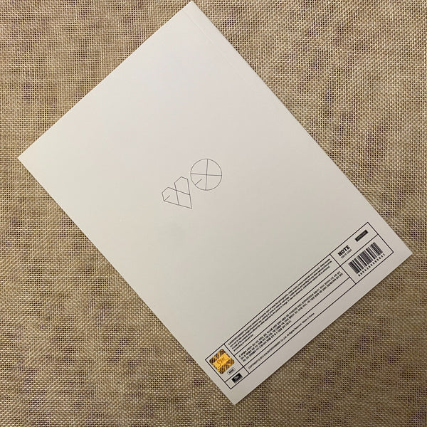 EXO CHEN [ EXO-M XOXO ] Official Notebook, SM Entertainment / New, Rare / Gift