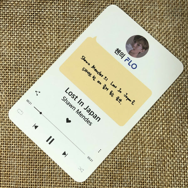 EXO CHEN #5 [EXO FLO Promotional] Official Photocard, Limited / New, Rare / Gift