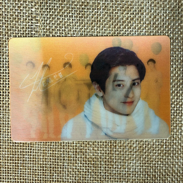 EXO CHANYEOL #2 [Nature Republic] Official Lenticular Photocard / New, Rare /+G