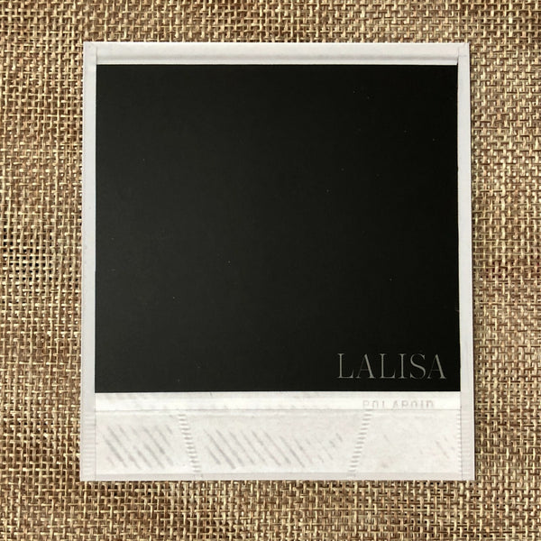 BLACKPINK LISA #2 [ LALISA ] Official Polaroid Photocard, Gold Ver. / New / Gift
