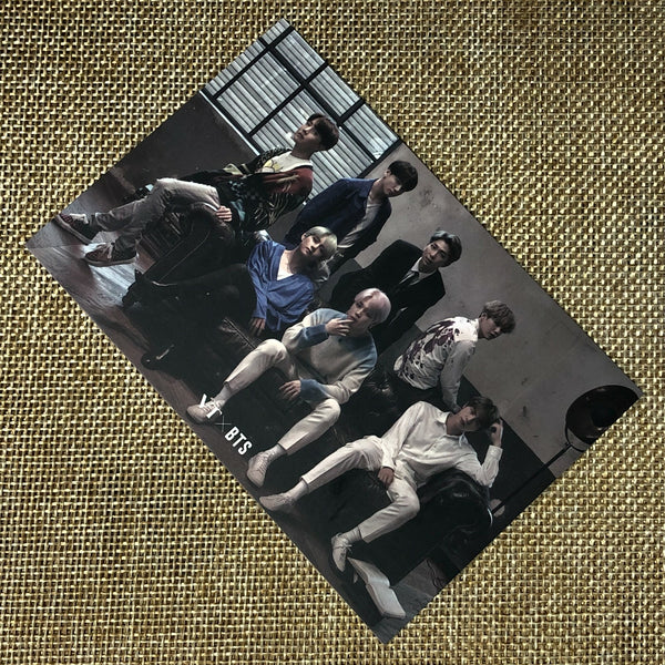 BTS GROUP [ VT Cosmetics L'atelier Des Subtils ] Official Postcard / New / Gift