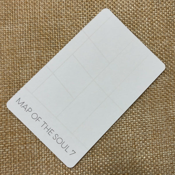 BTS JUNGKOOK [ Map Of The Soul 7 ] Official Photocard, Album Ver 4 / New / Gift