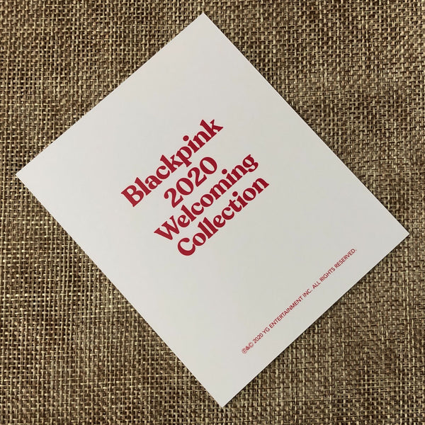 BLACKPINK LISA [2020 Welcoming Collection] Official Polaroid Photocard / Gift