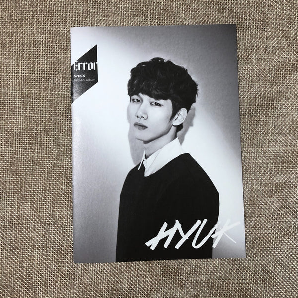 VIXX HYUK [ ERROR ] Official Hidden Photobook,  2nd Album / New, Rare / Gift