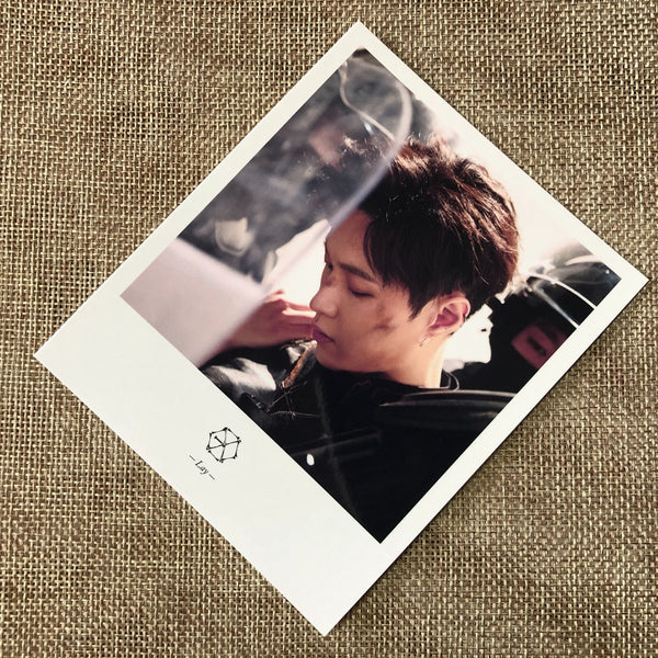 EXO LAY [ EX'ACT ] Official Polaroid Photocard Set of 2, Postcard / New / Gift
