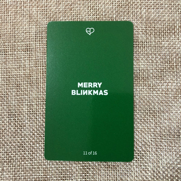 BLACKPINK ROSE #1  [THE GAME Photocard Collection] Christmas Ed / New, Rare/GFT
