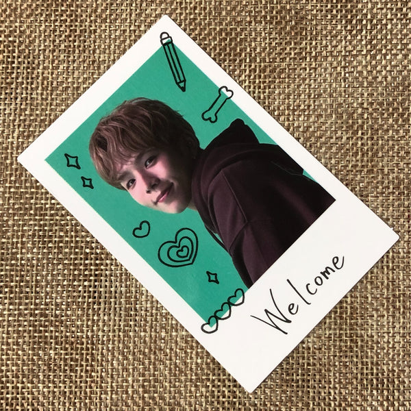 NCT WINWIN [ HOME TO THE NCT UNIVERSE ] Official Polaroid Photocard / New / Gift