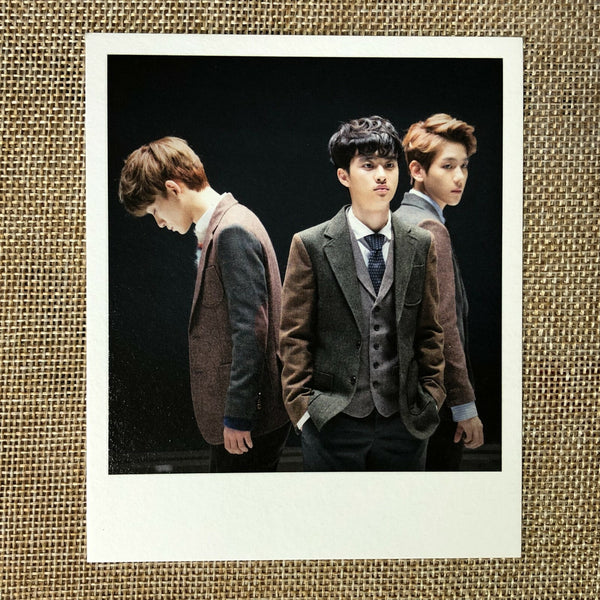 EXO GROUP [SM] Official Goods Polaroid Photocard Set of 2, Postcard / New / Gift