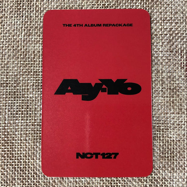 NCT 127 TAEIL [Ay-Yo APPLEMUSIC POB] Official Photocard, 4th Repackage / Gift