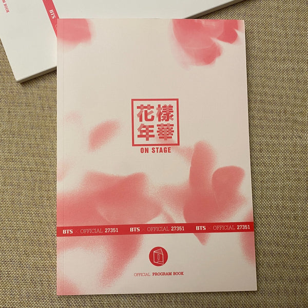 BTS [HYYH Live On Stage 2015] Official Program Book Photobook / New, Rare / Gift