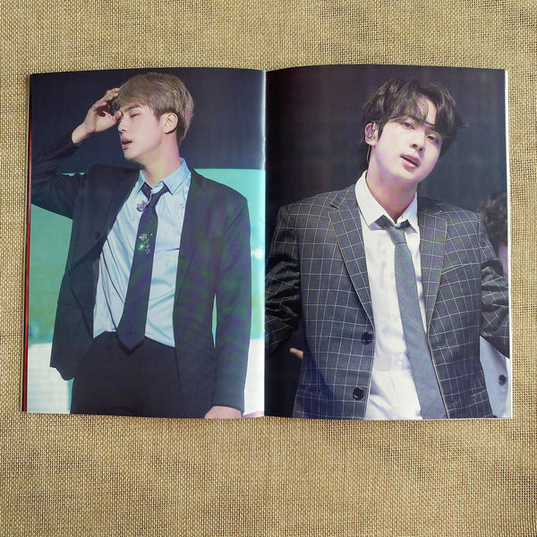 BTS JIN [KEEP CALM AND HBD JIN Exhibition Photobook] 32 page / New, Rare / Gift