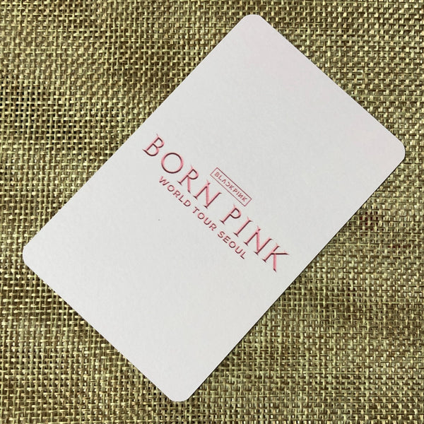 BLACKPINK GROUP [Born Pink World Tour Seoul Weverse] Official Photocard / Gift