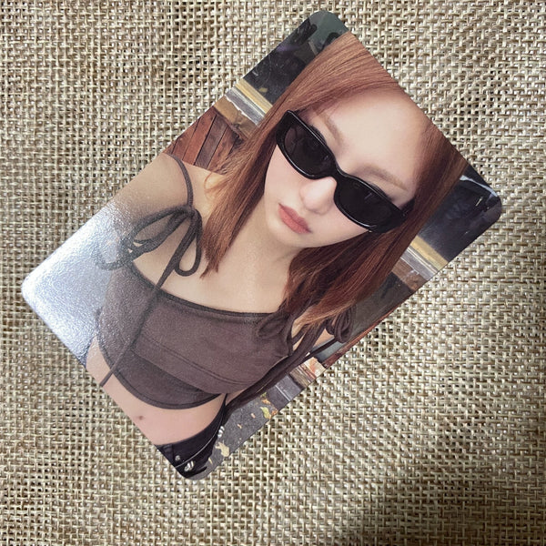AESPA Ningning [ MY WORLD ] Official Photocard, Tabroid Ver. / New, Rare / Gift