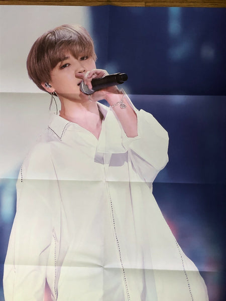 BTS JIMIN #3 [ EXTRAORDINARY Exhibition ] Official Folded Poster / New / Gift