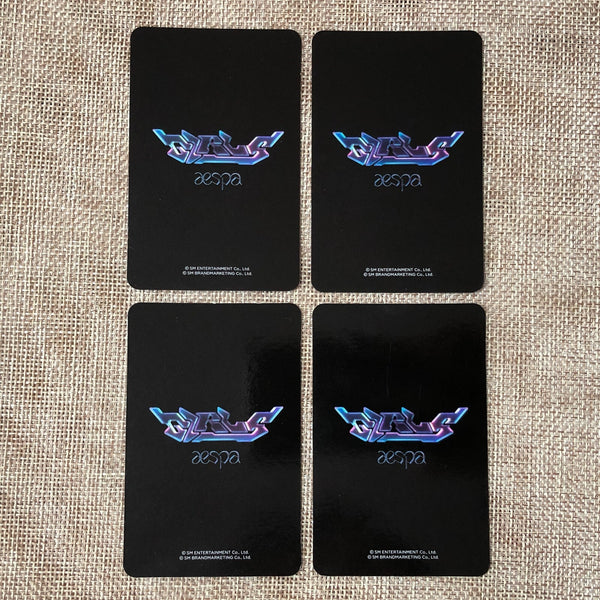 AESPA GROUP [ Girls SM Sign Event SMTown ] Official Photocard Set / New / Gift