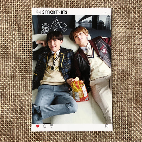 BTS J-HOPE V [ BTS X Smart Uniform ] Official Photocard / New, Rare / Gift