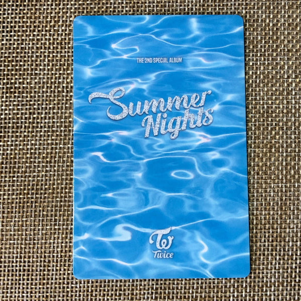 TWICE JIHYO #2 [Summer Nights Pre-Order] Official Photocard, 5th Mini / Gift