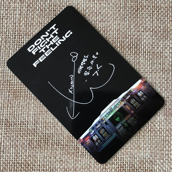 EXO XIUMIN #1 [Don't Fight the Feeling] Official Photocard, Photobook / Gift