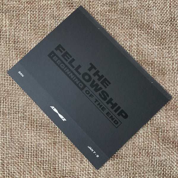 ATEEZ SAN [THE FELLOWSHIP : BEGINNING OF THE END DVD] Official Polaroid Photo