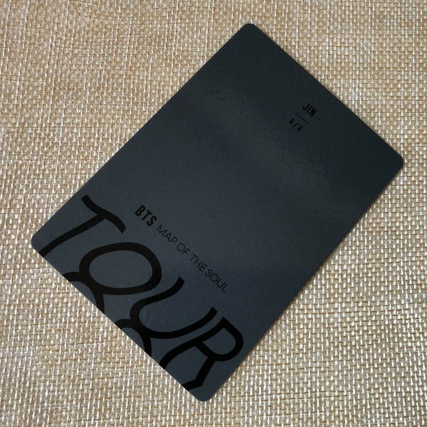 BTS JIN 6/8 [ Map Of The Soul Tour ] Official Mini Photocard / New / Gift
