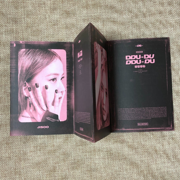 BLACKPINK GROUP #2 [Kill This Love] Official Accordion Lyrics Book / New / Gift
