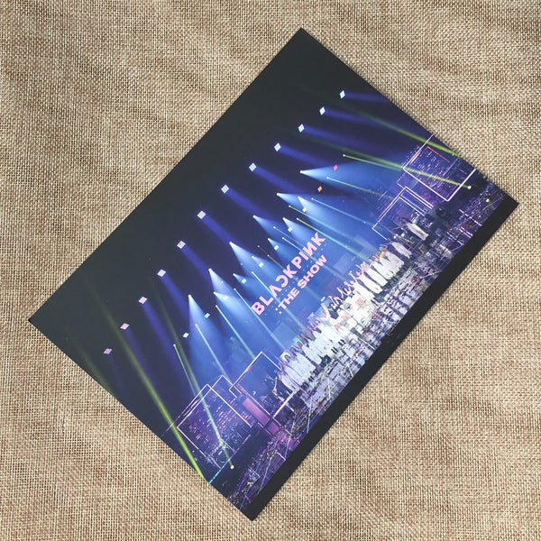 BLACKPINK GROUP #1 [ THE SHOW DVD ] Official Postcard Poster / New / Gift